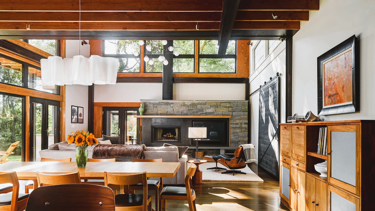 Passive solar home heating