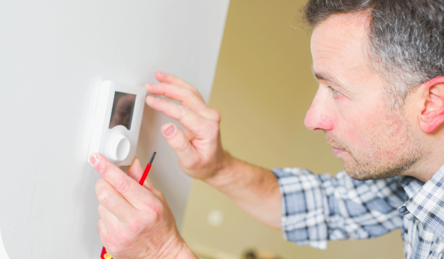 Installing a thermostat