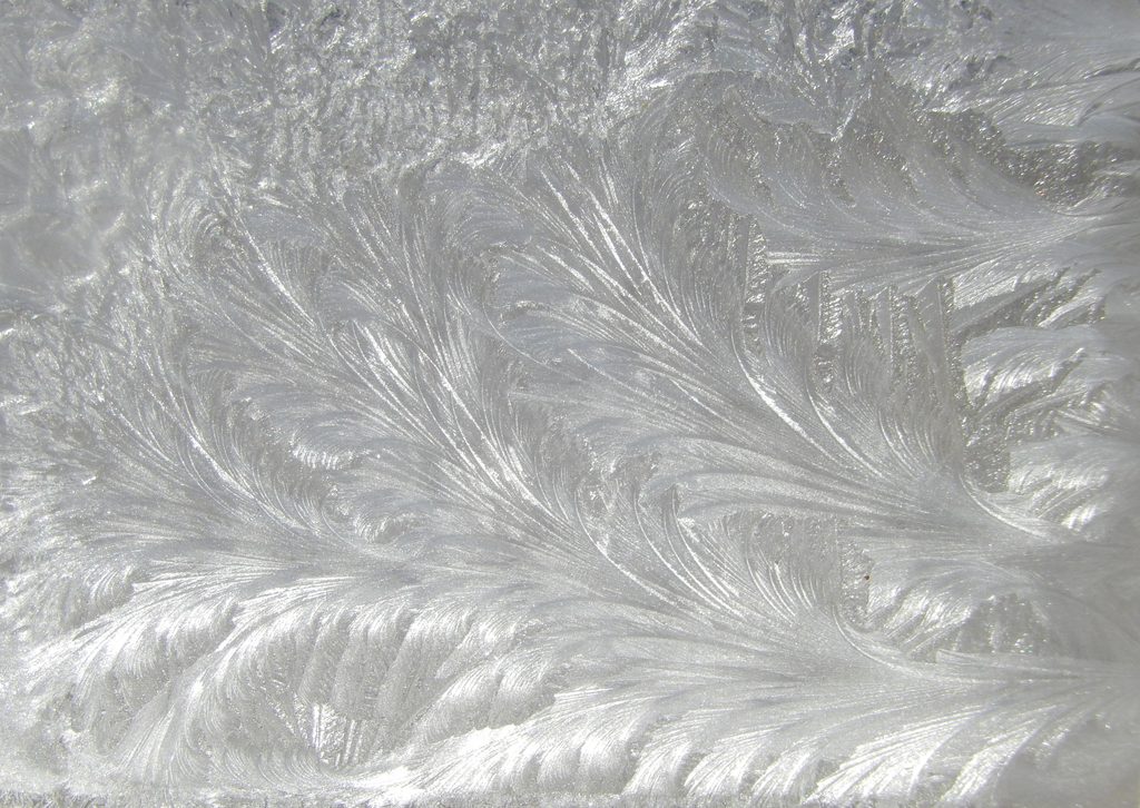 ice forming on windows